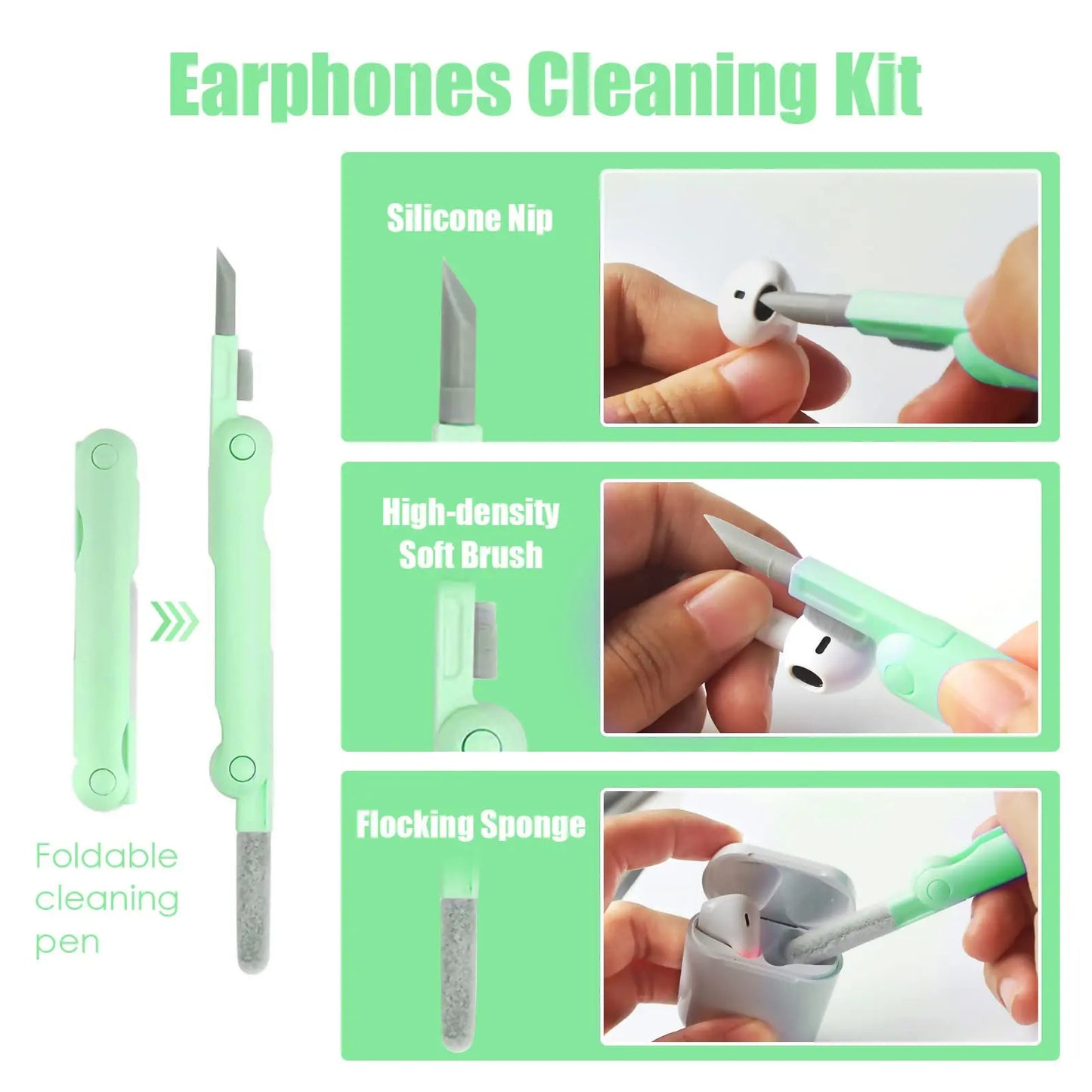 Keyboard & earphones Etc Clean & Care 7-in-1 Kit