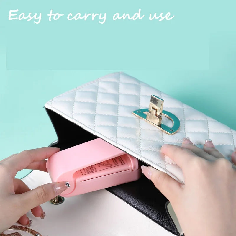 Packaging Heater Bag Sealer Mini Sealing Machine Heat Sealer Plastic Bags Cell Snacks Tweezers for Food Bags Foil Welding